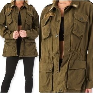 Furst Of A Kind Army Green Utility Jacket